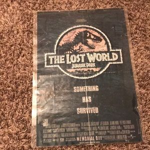 Vintage Lost World: Jurassic Park poster